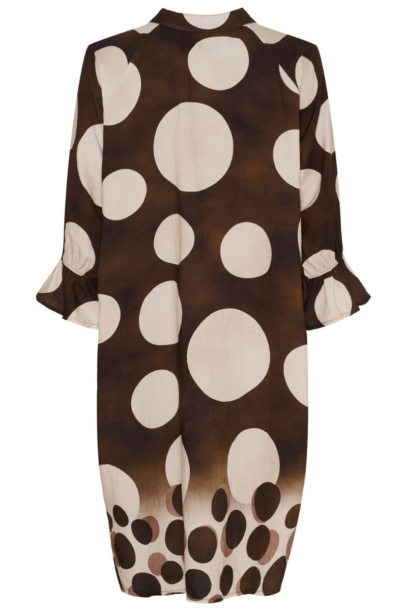 Cypress Dress | MarroneEZ552DB | Kjole fra Marta du Chateau - Image 2