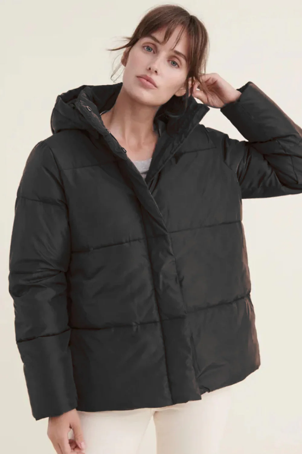 Dagmar Short Jacket | Black | Jakke fra Basic Apparel - Image 3