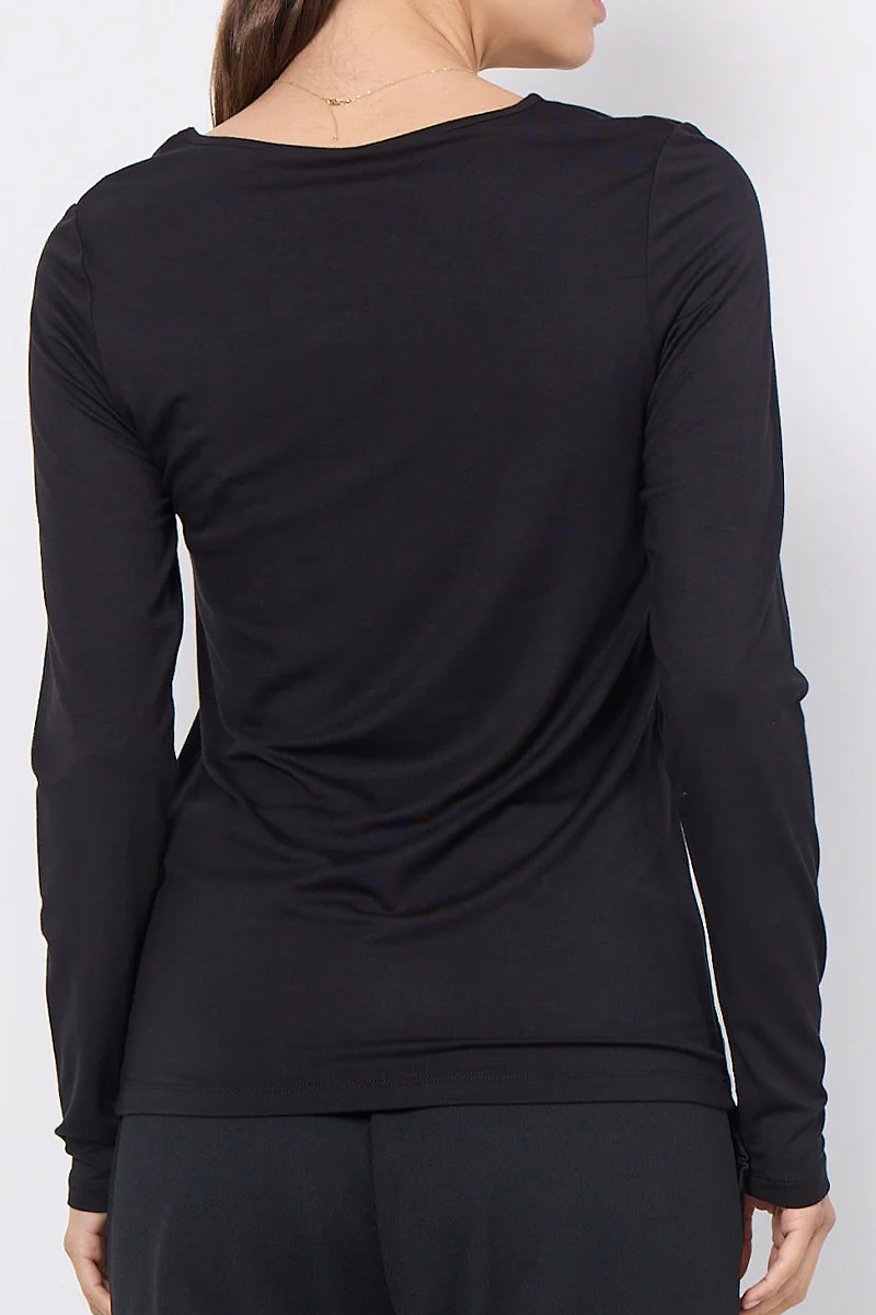 Daisy Basic Blouse | Black | Bluse fra State bird - Image 4