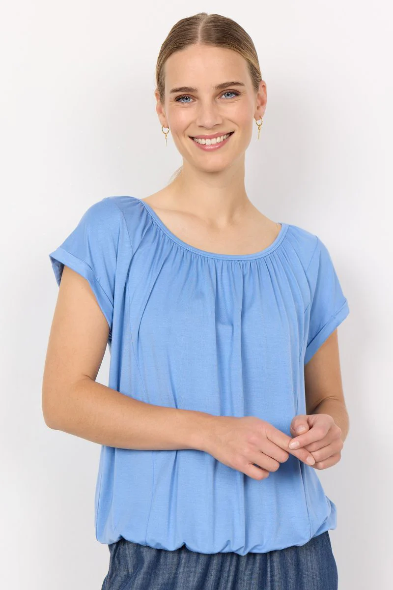 Daisy Bubble Tee | Blå | T-shirt fra Statebird - Image 2