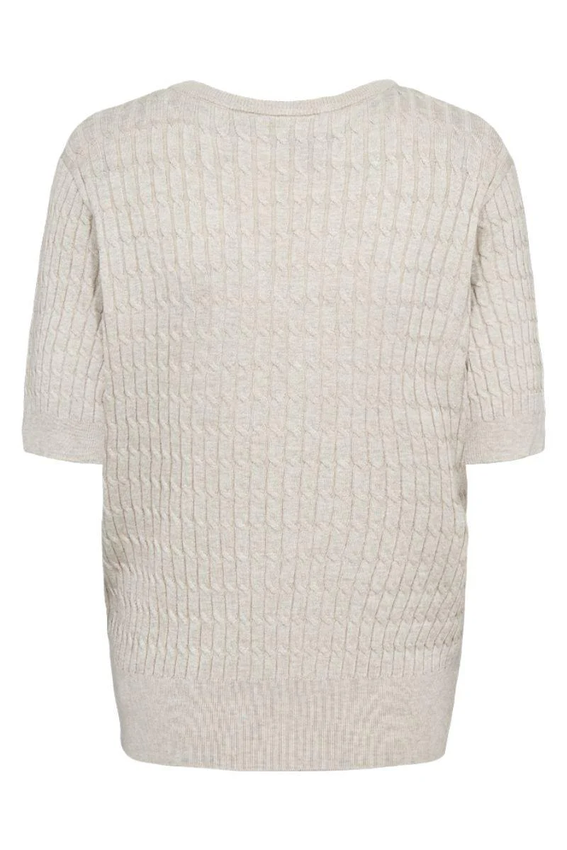 Dalva Pullover 205549 | Moonbeam Melange | Strik fra Freequent - Image 2