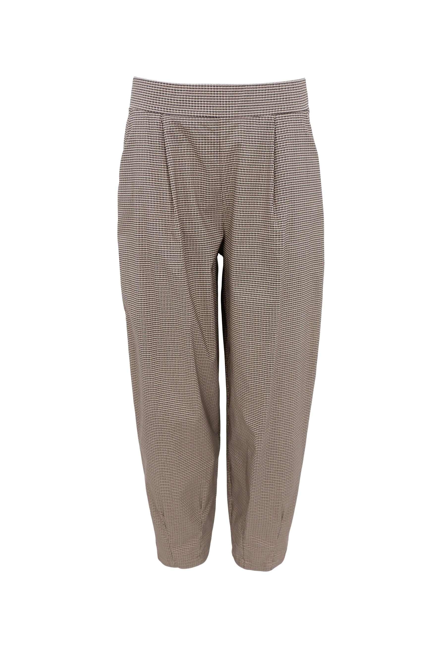 Davina Art Barrel Pant | Brown | Bukser fra Black Colour - Image 2