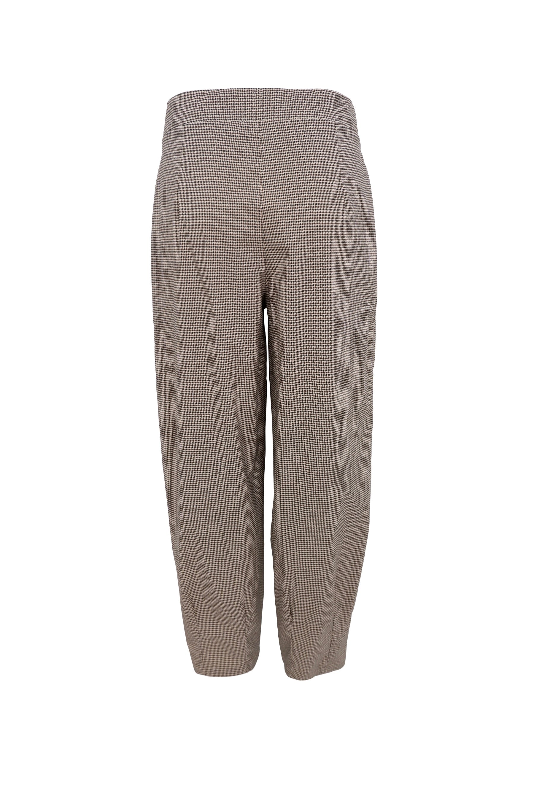 Davina Art Barrel Pant | Brown | Bukser fra Black Colour - Image 5