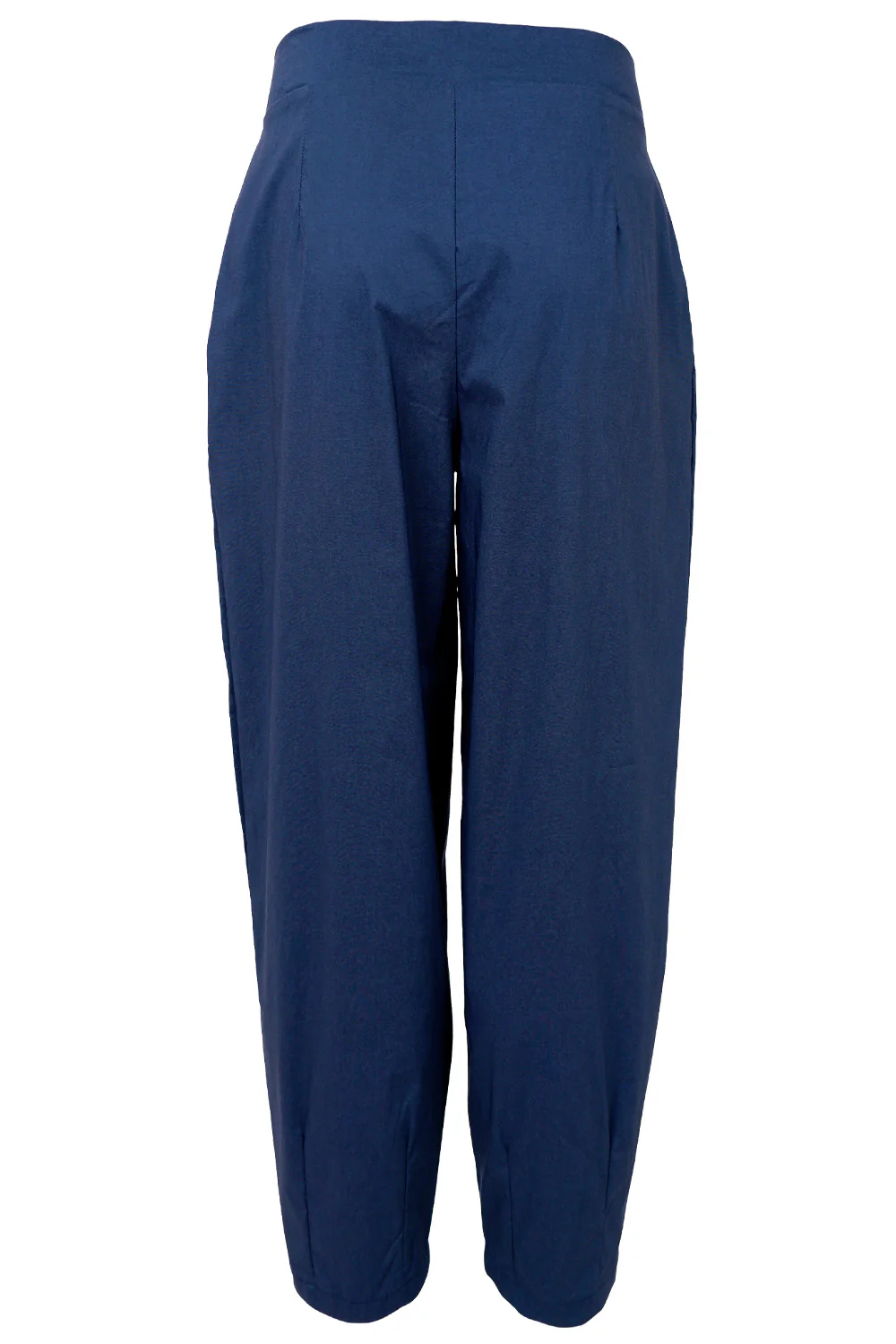 Davina Barrel Pant | Dk. Denim Melange | Bukser fra Black Colour - Image 2