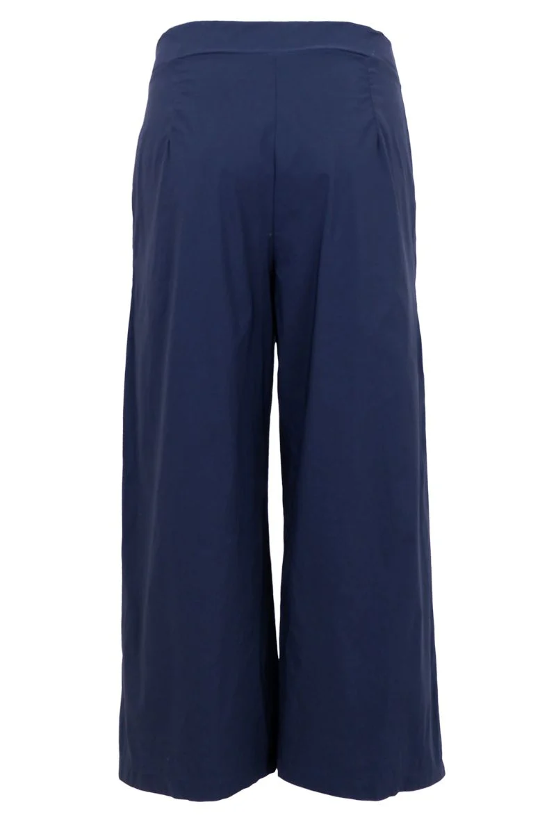 Davina Culotte Pant | Navy | Bukser fra Black Colour - Image 4