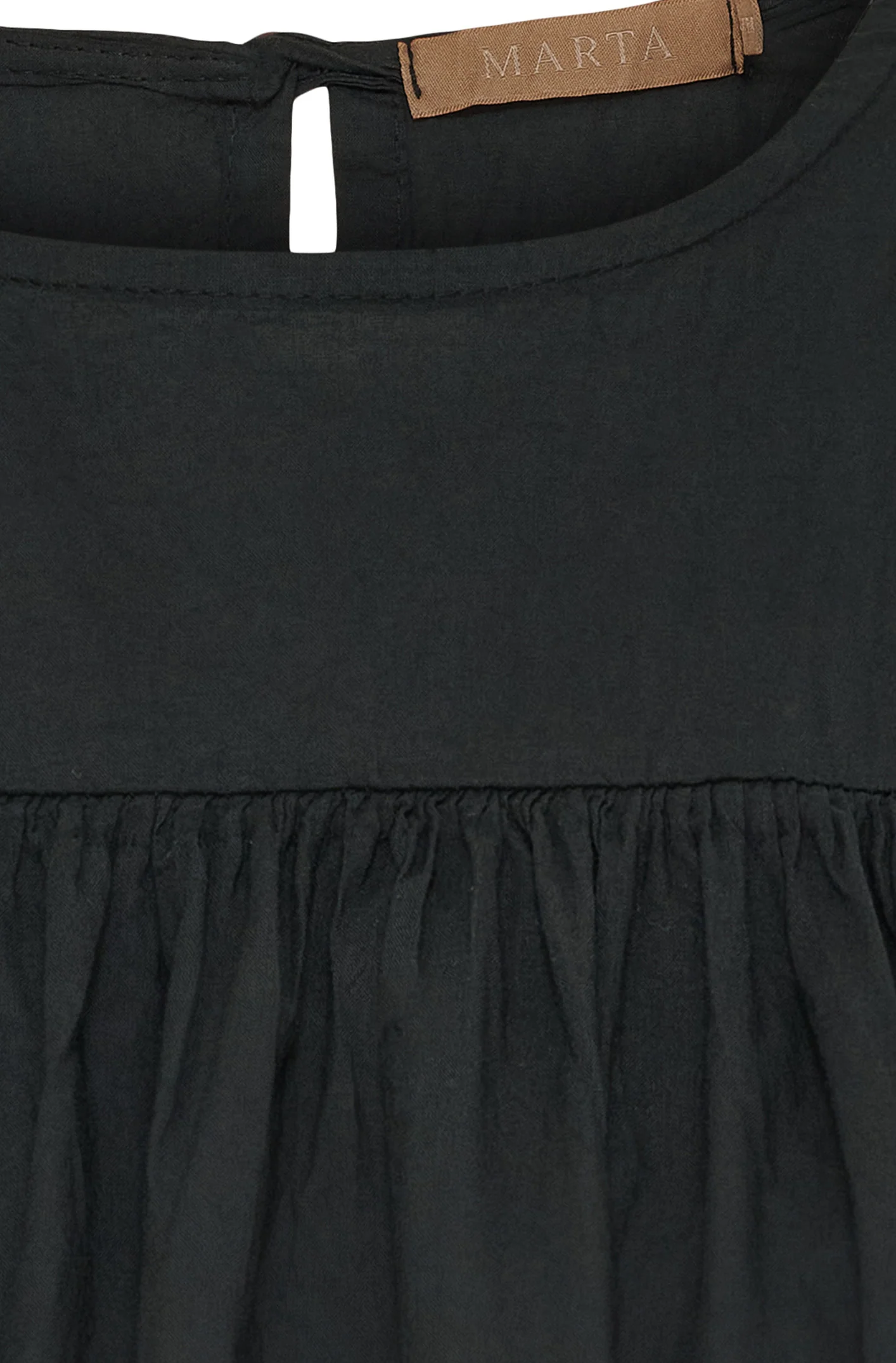 Debra Top | Black | Top fra Marta du Chateau - Image 2