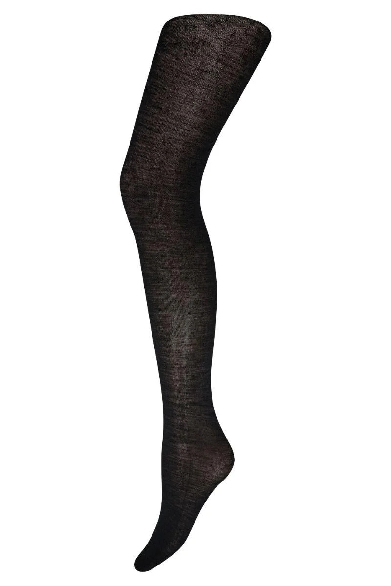 Decoy Tight Wool 140 Den | Sort | Strømpebukser fra Decoy - Image 2
