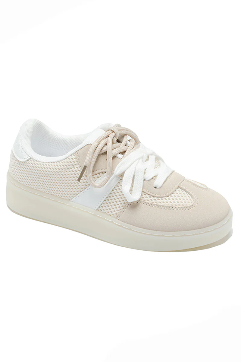 Peggy Sneaks | Beige | Sneakers fra Lazy Bear
