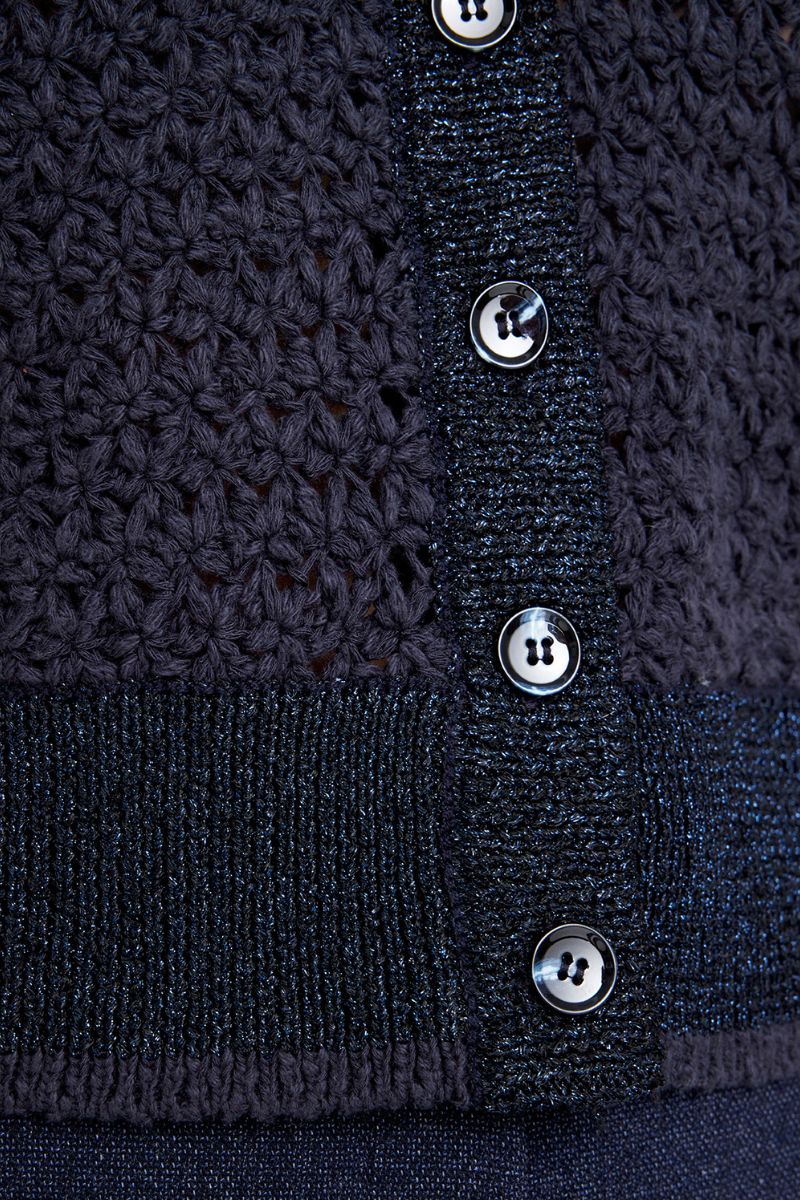 Demi knit vest 54406 | Midtnight | Strik fra Gustav - Image 4