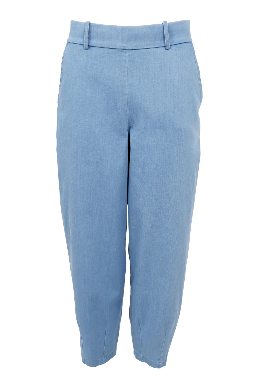 Denice Denim Barrel Pant | Lt. Denim | Bukser fra Black Colour - Image 2