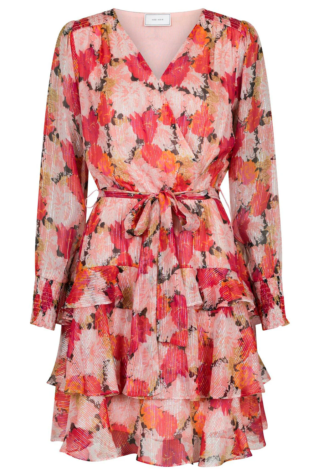 Dennie Maxi Flower Dress 162418 | Pink | Kjole fra Neo Noir - Image 3