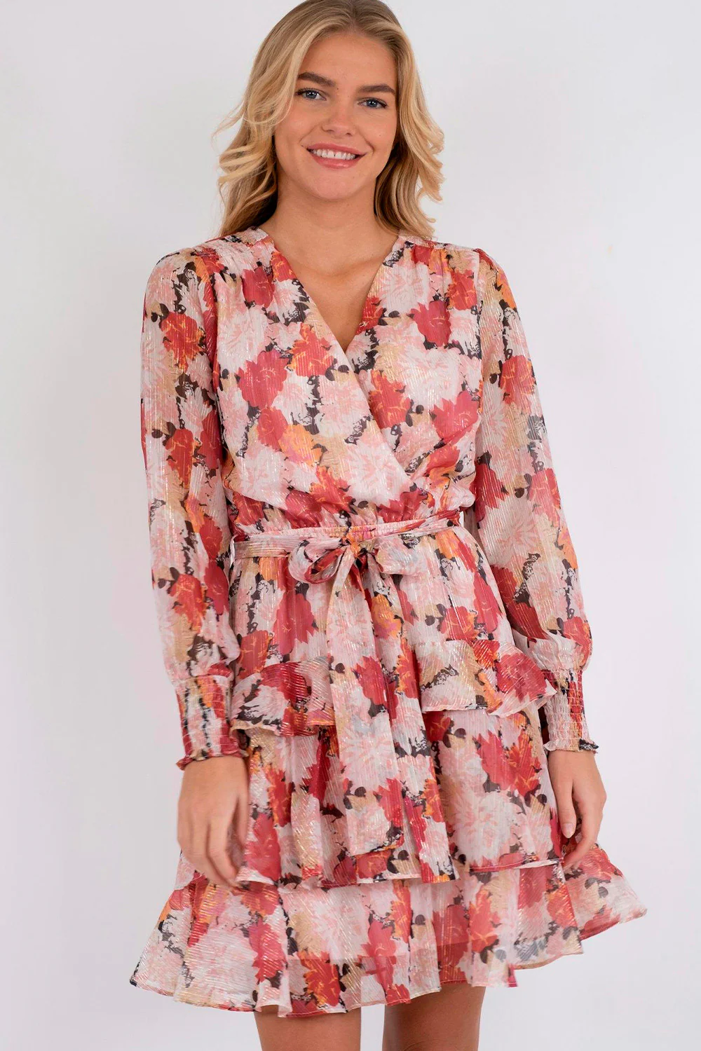 Dennie Maxi Flower Dress 162418 | Pink | Kjole fra Neo Noir - Image 5