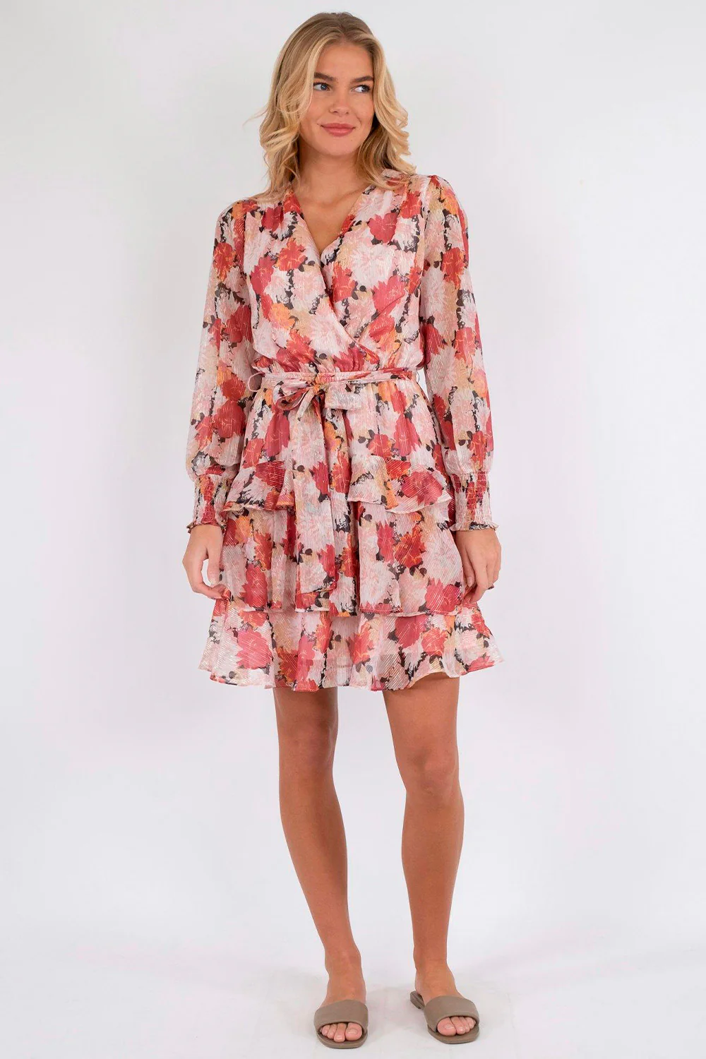 Dennie Maxi Flower Dress 162418 | Pink | Kjole fra Neo Noir - Image 7