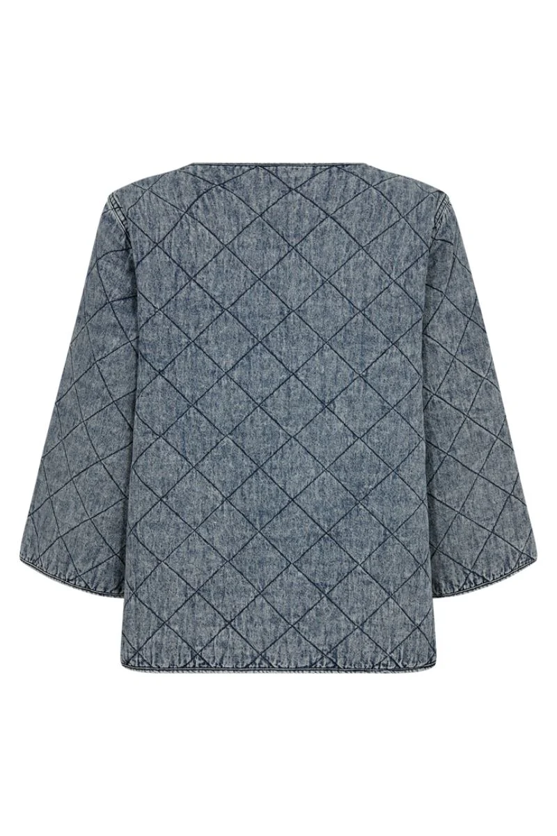 Dessa Jacket 204227 | Vintage Blue Denim | Jakke fra Freequent - Image 3