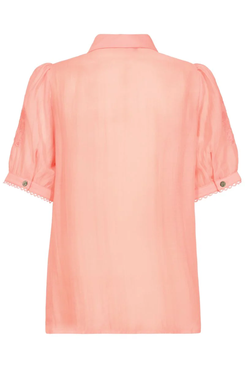 Dia Blouse 206062 | Coral Blush | Bluse fra Freequent - Image 2