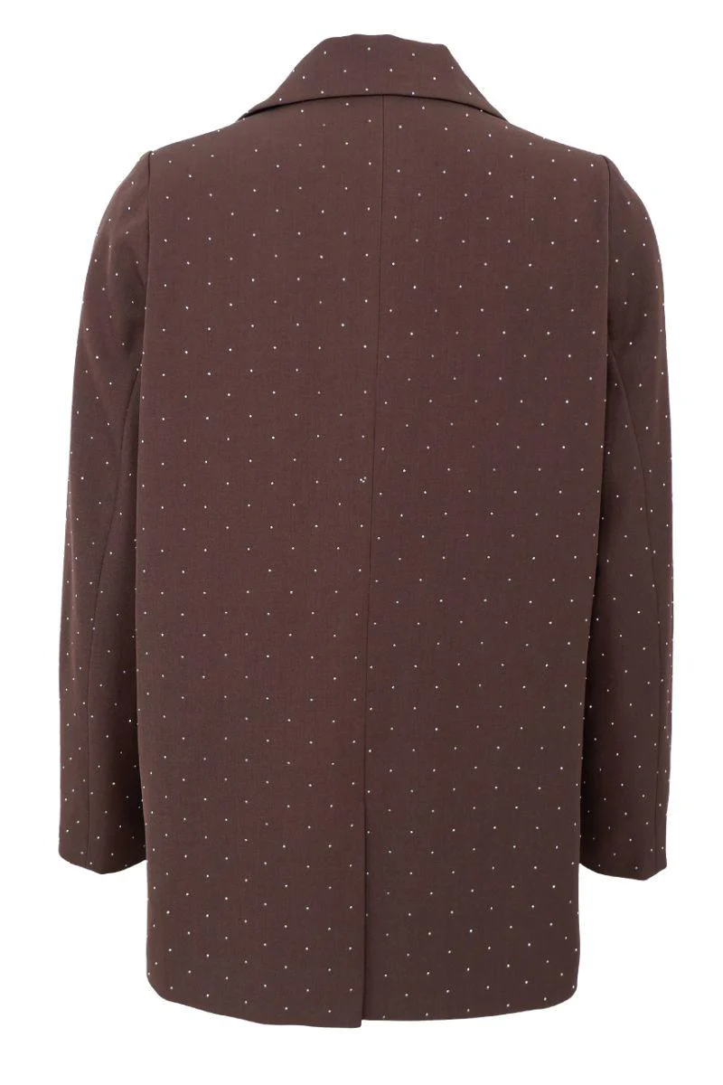 Diamond Blazer | Coffee | Jakke fra Black Colour - Image 5