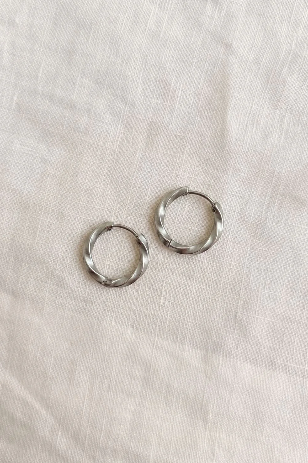 Diamond Cut Hoops SS | Øreringe fra Birdsong