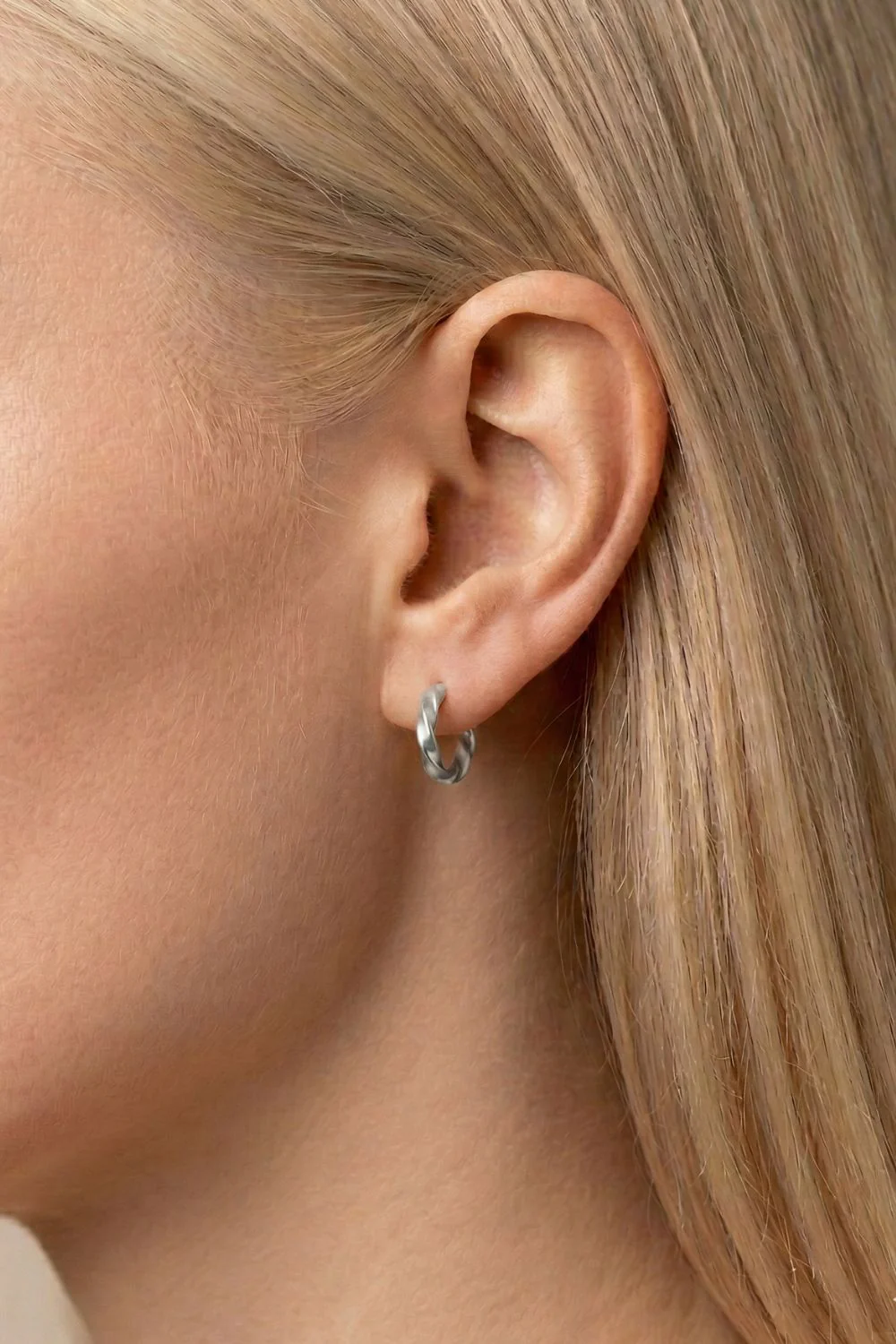 Diamond Cut Hoops SS | Øreringe fra Birdsong - Image 2