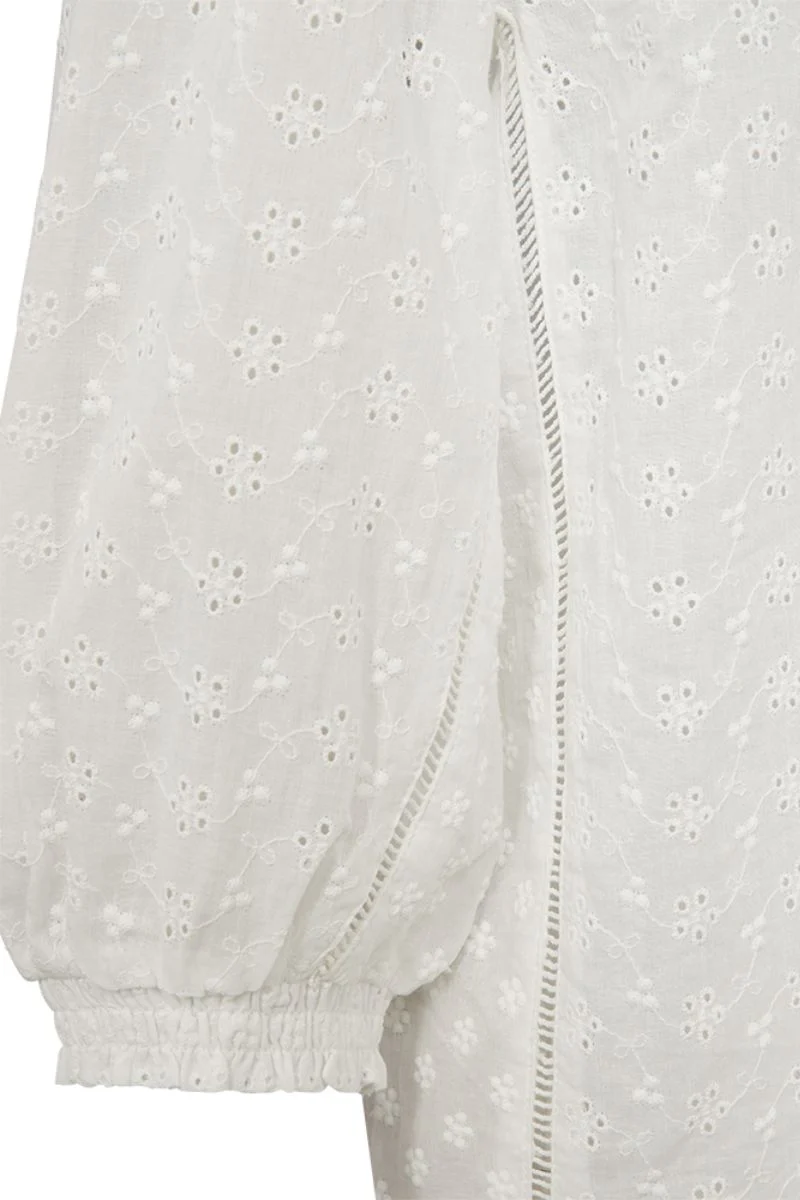 Diva Blouse 206187 | Star Off-White | Bluse fra Freequent - Image 5