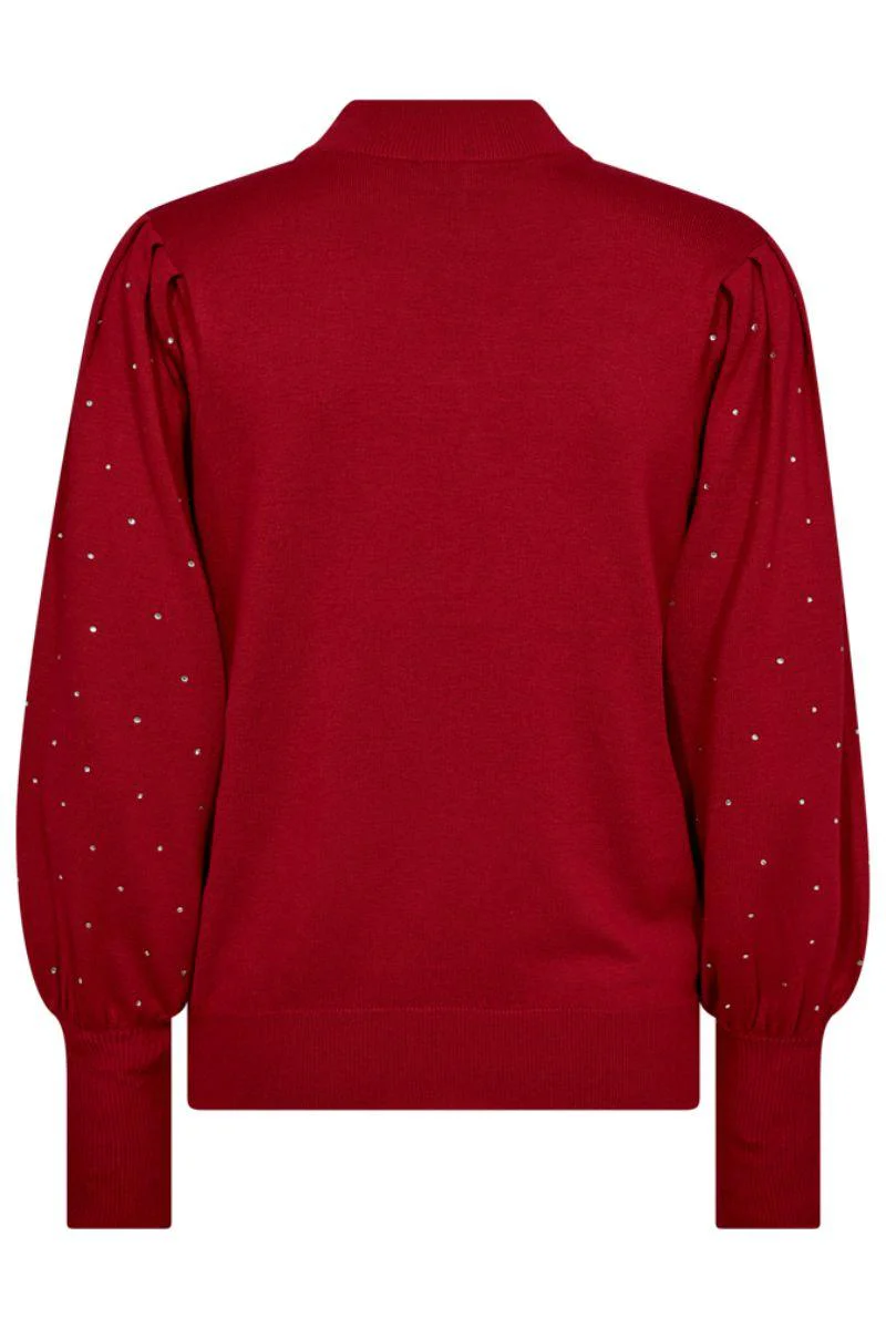 Dotka Pullover 205096 | Chili Pepper | Strik fra Freequent - Image 2