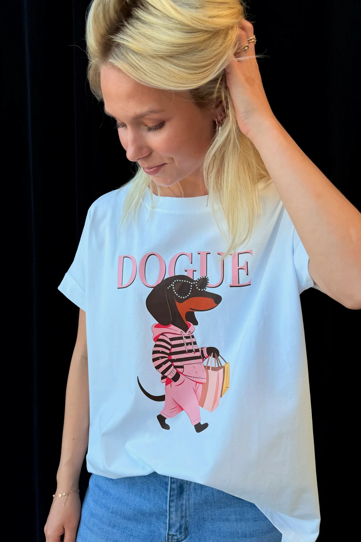 Douge cotton tee | White - Image 3