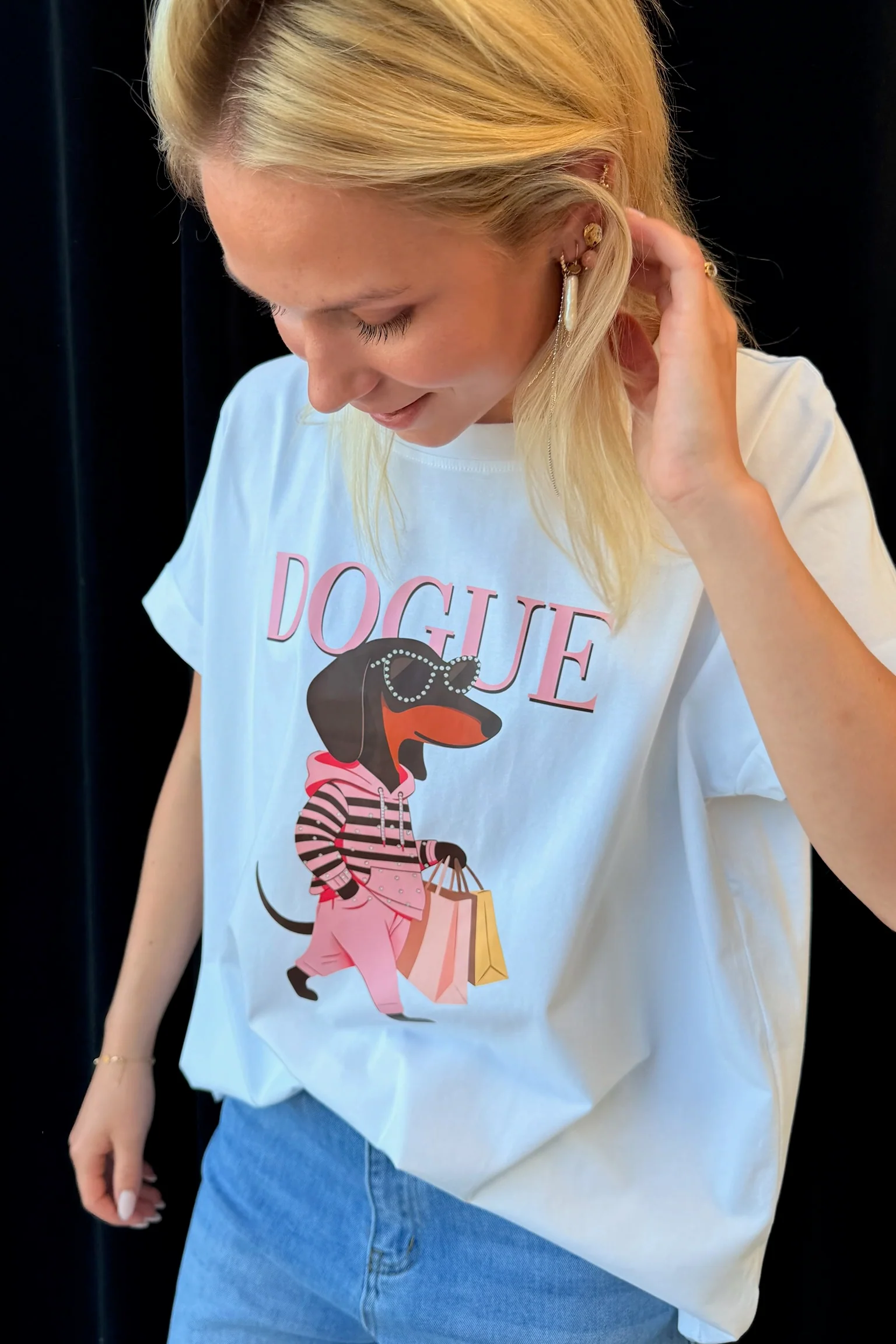 Douge cotton tee | White - Image 4