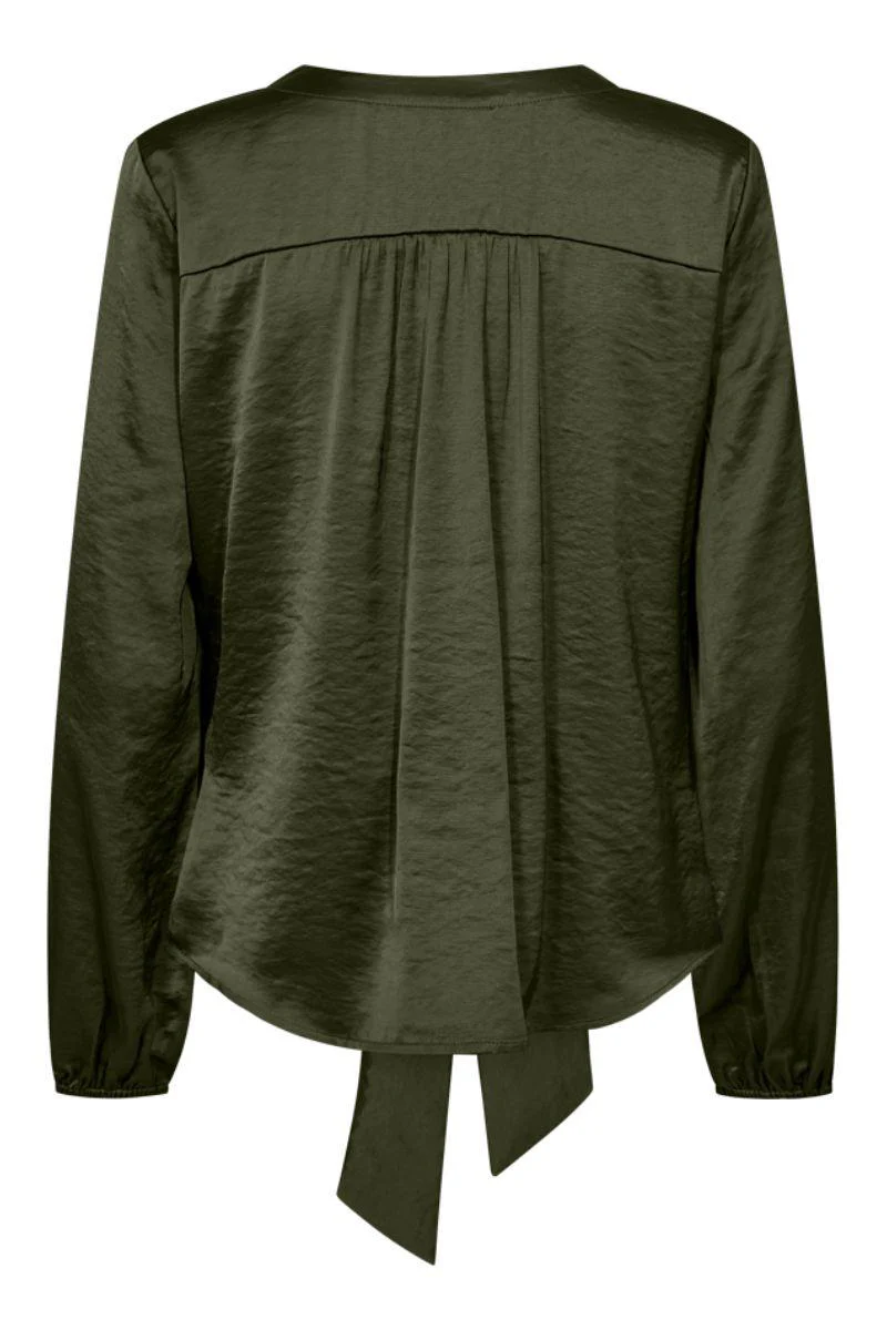 Dove Blouse 207579 | Kombu Green | Bluse fra Freequent - Image 2
