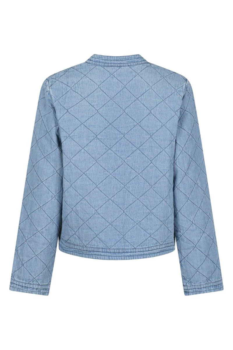 Dubbie Denim Quilt Jacket | Jakke fra Neo Noir - Image 4