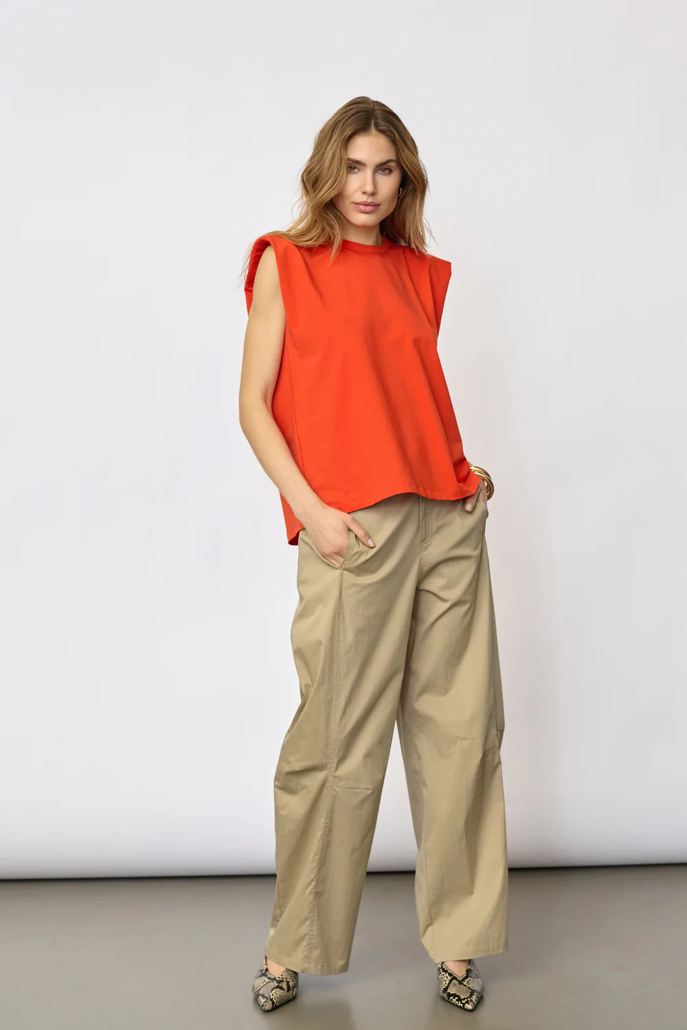 Eddiecc Tee | Flame | T-Shirt fra Co'couture - Image 4