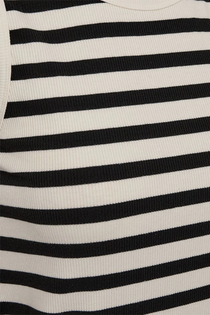 Effy Top 203813 | Off-White W. Black | Tanktop fra Freequent - Image 5