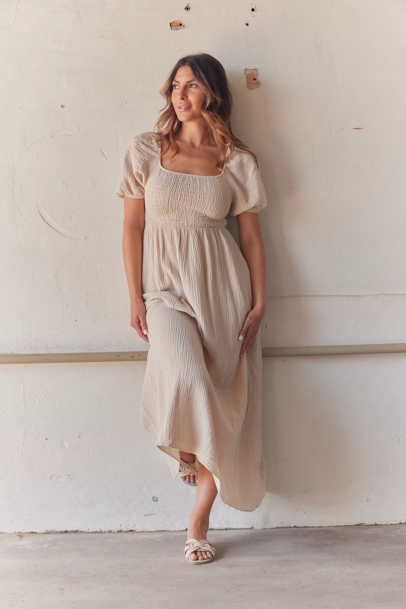 Elinor Smock Dress | Kjole fra French Laundry