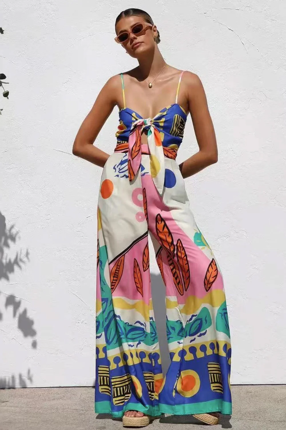 Eliza Art Jumpsuit | Buksedragt fra Atelier C - Image 4