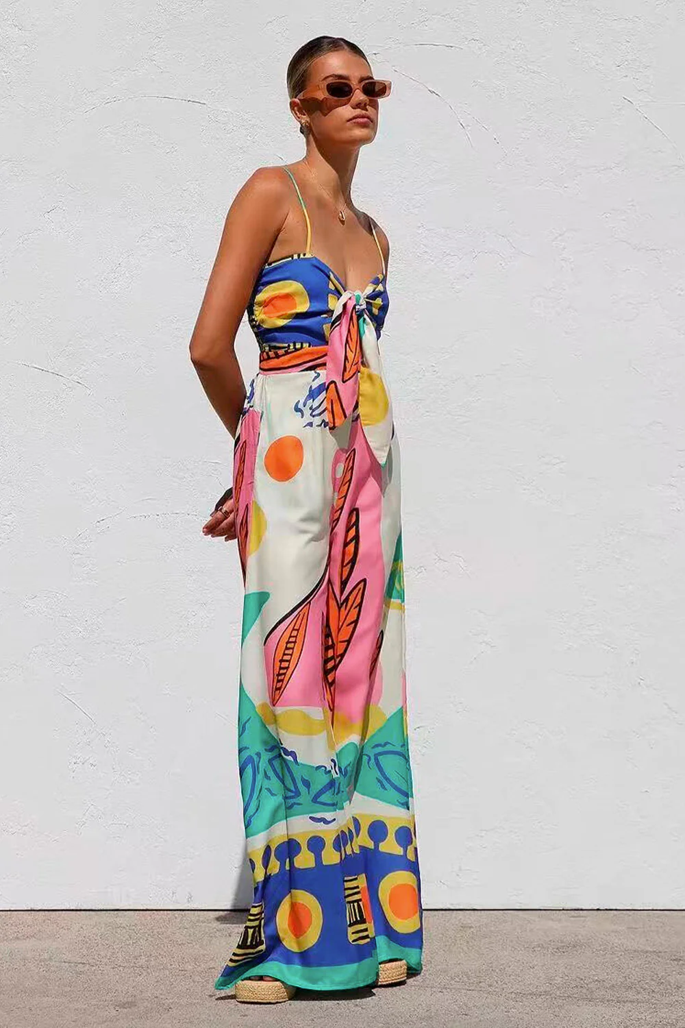 Eliza Art Jumpsuit | Buksedragt fra Atelier C - Image 5