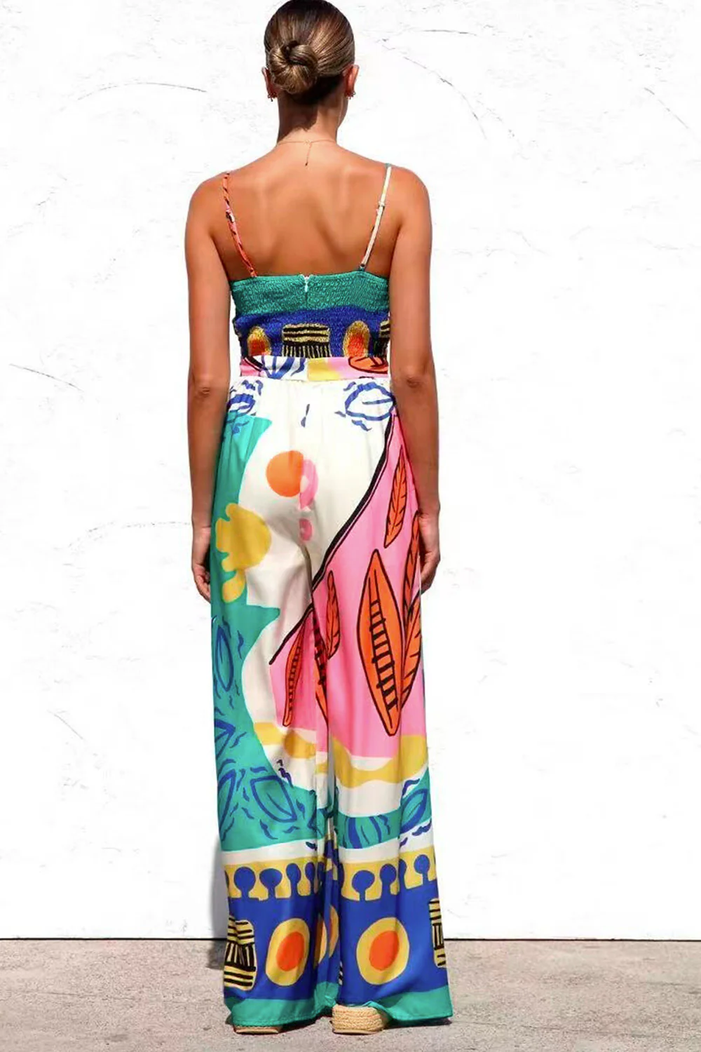 Eliza Art Jumpsuit | Buksedragt fra Atelier C - Image 7