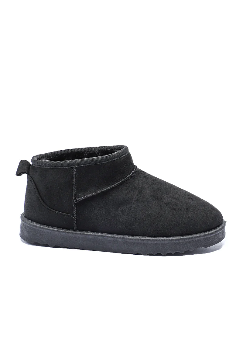 Ellie Short Boot | Black | Bamsestøvler fra Lazy Bear