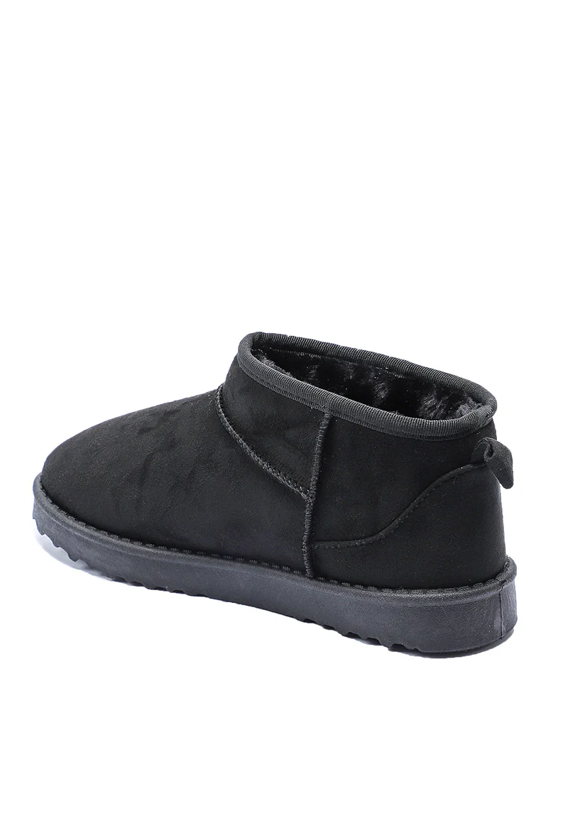 Ellie Short Boot | Black | Bamsestøvler fra Lazy Bear - Image 3