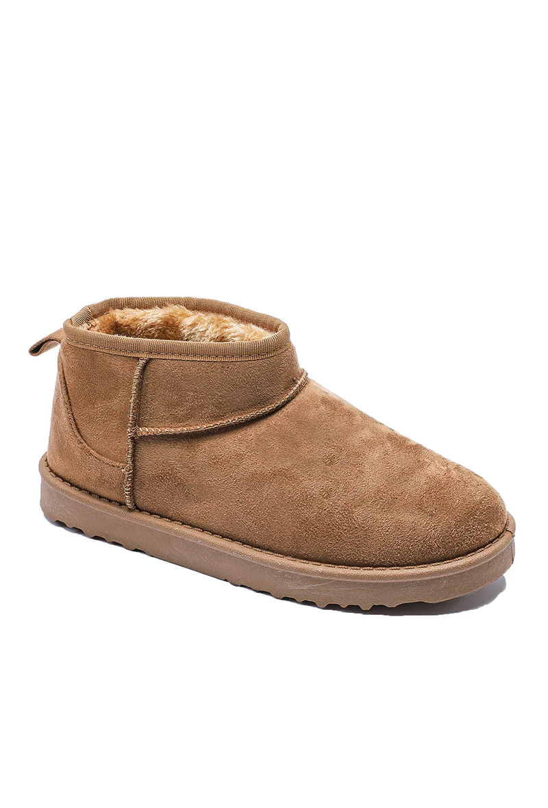 Ellie Short Boot | Camel | Bamsestøvler fra Lazy Bear - Image 2