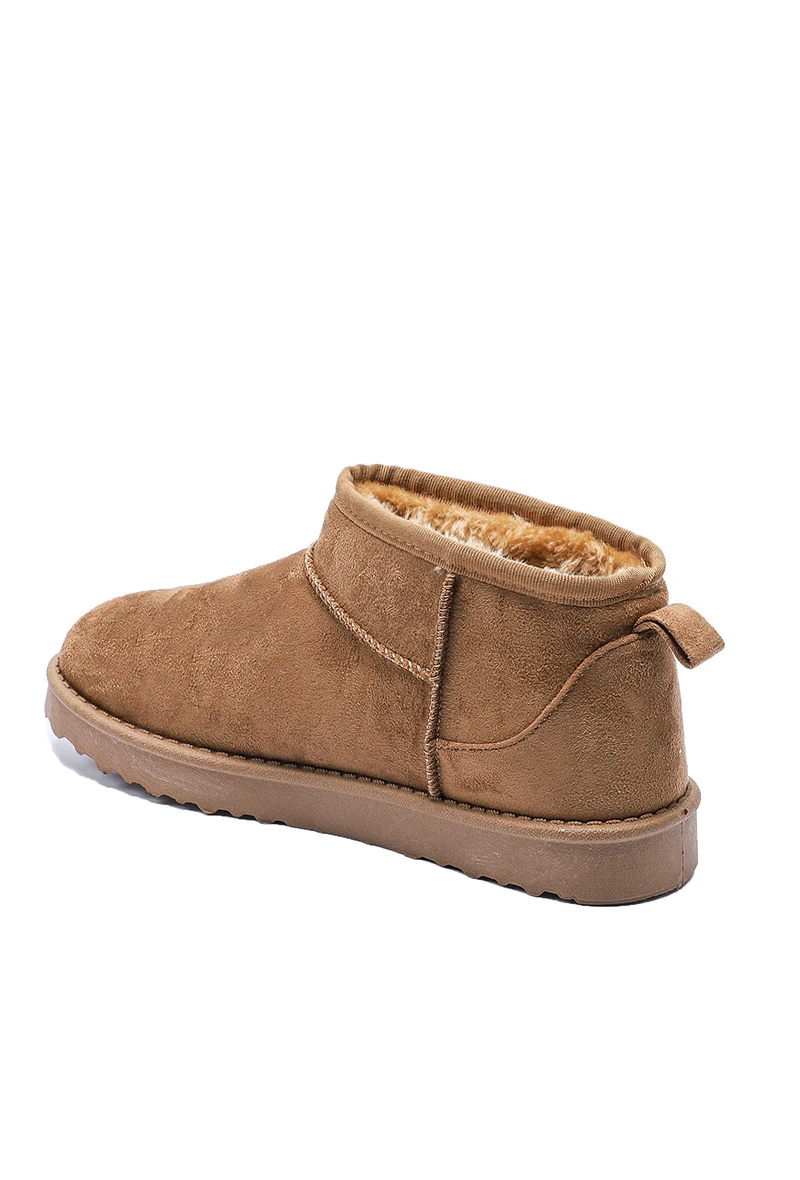 Ellie Short Boot | Camel | Bamsestøvler fra Lazy Bear - Image 3