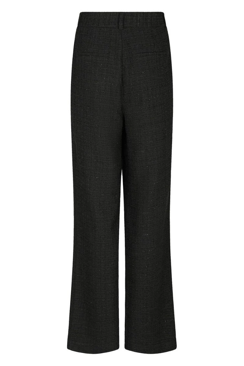 Emmett Boucle Pants | Black | Bukser fra Neo Noir - Image 4