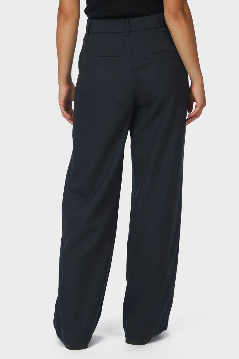 Emmett Melange Pants | Navy | Bukser fra Neo Noir - Image 6