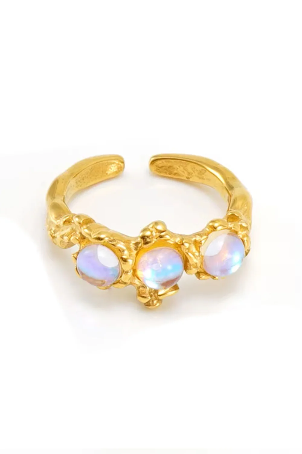Trio Moon Ring | Fingerring fra Birdsong