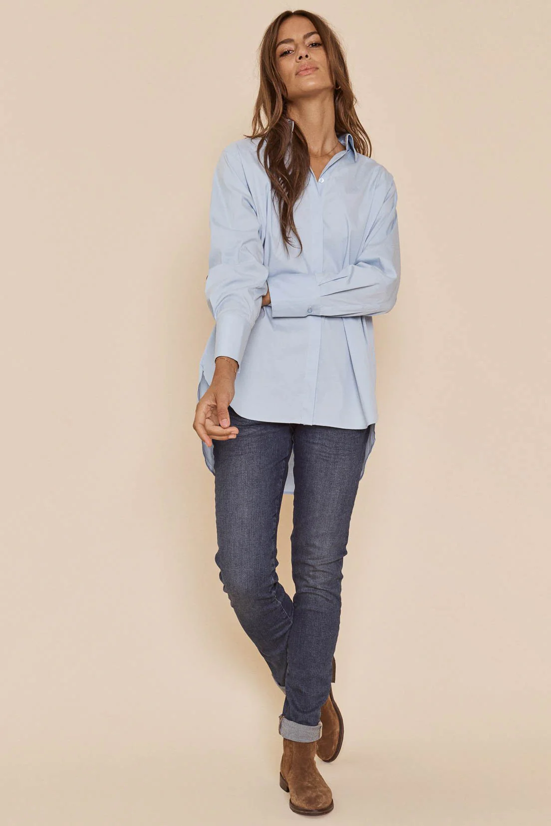 Enola Shirt | Skyway | Skjorte fra Mos Mosh - Image 4