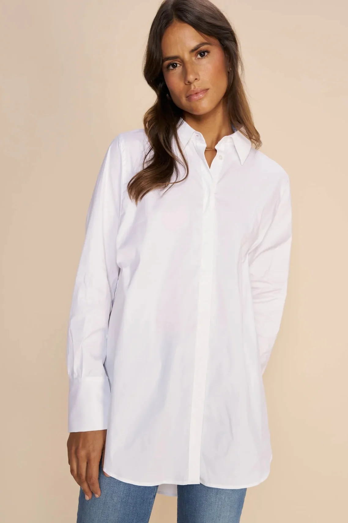 Enola Shirt | White | Skjorte fra Mos Mosh - Image 17