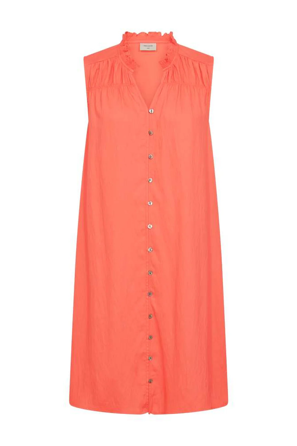 Esally Dress 208108 | Fresh Salmon | Kjole fra Freequent
