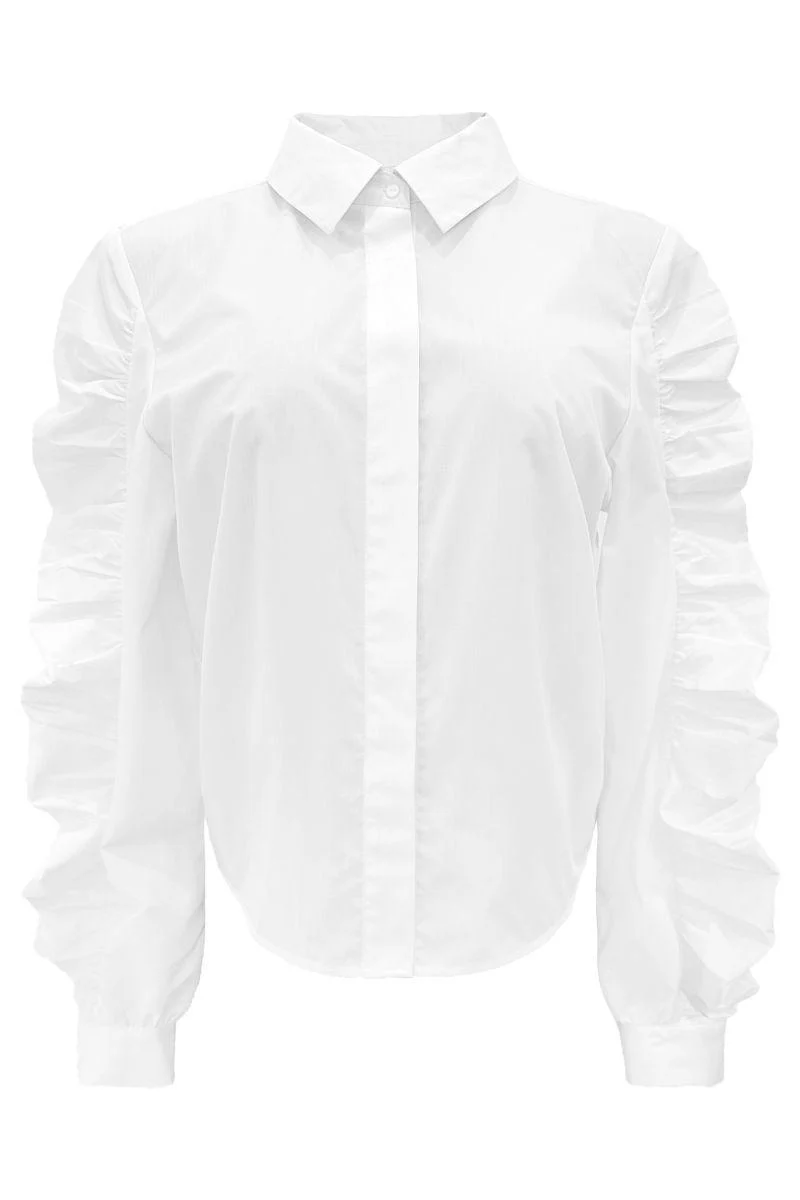 Ester Ls Shirt | White | Skjorte fra Liberté - Image 2