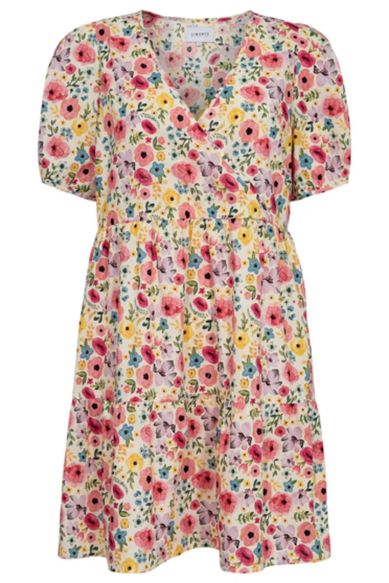 Ester Ss Dress | Multicolor Flower | Kjole fra Liberté - Image 2