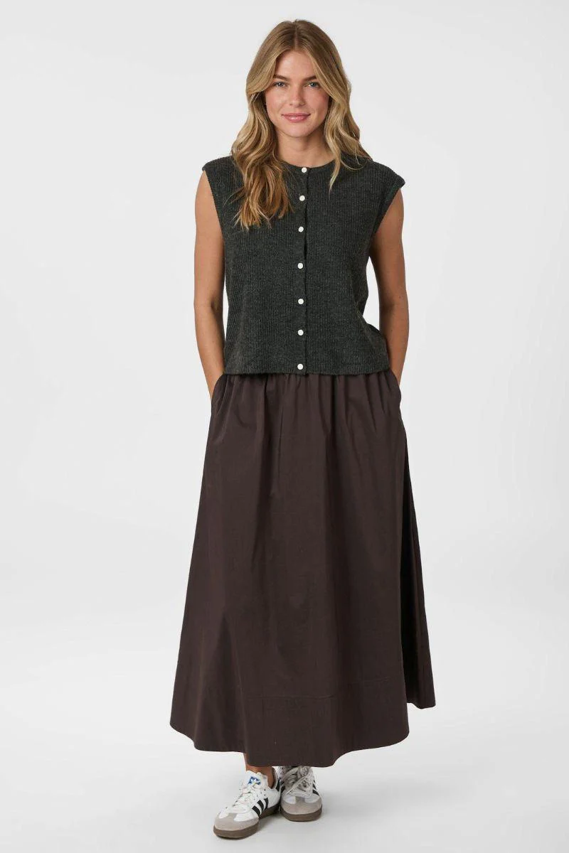 Everest Knit Vest | Antracit | Strik fra Neo Noir - Image 5