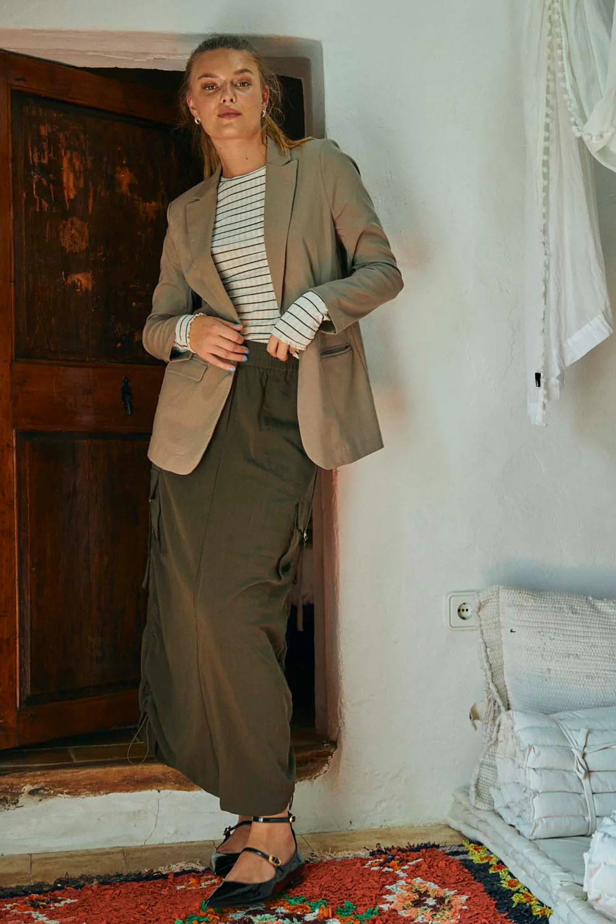 Everyday Skirt | Deep Depths | Nederdel fra Freequent - Image 2