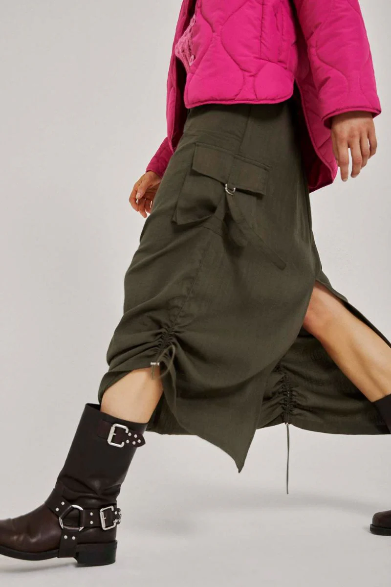 Everyday Skirt | Deep Depths | Nederdel fra Freequent - Image 5