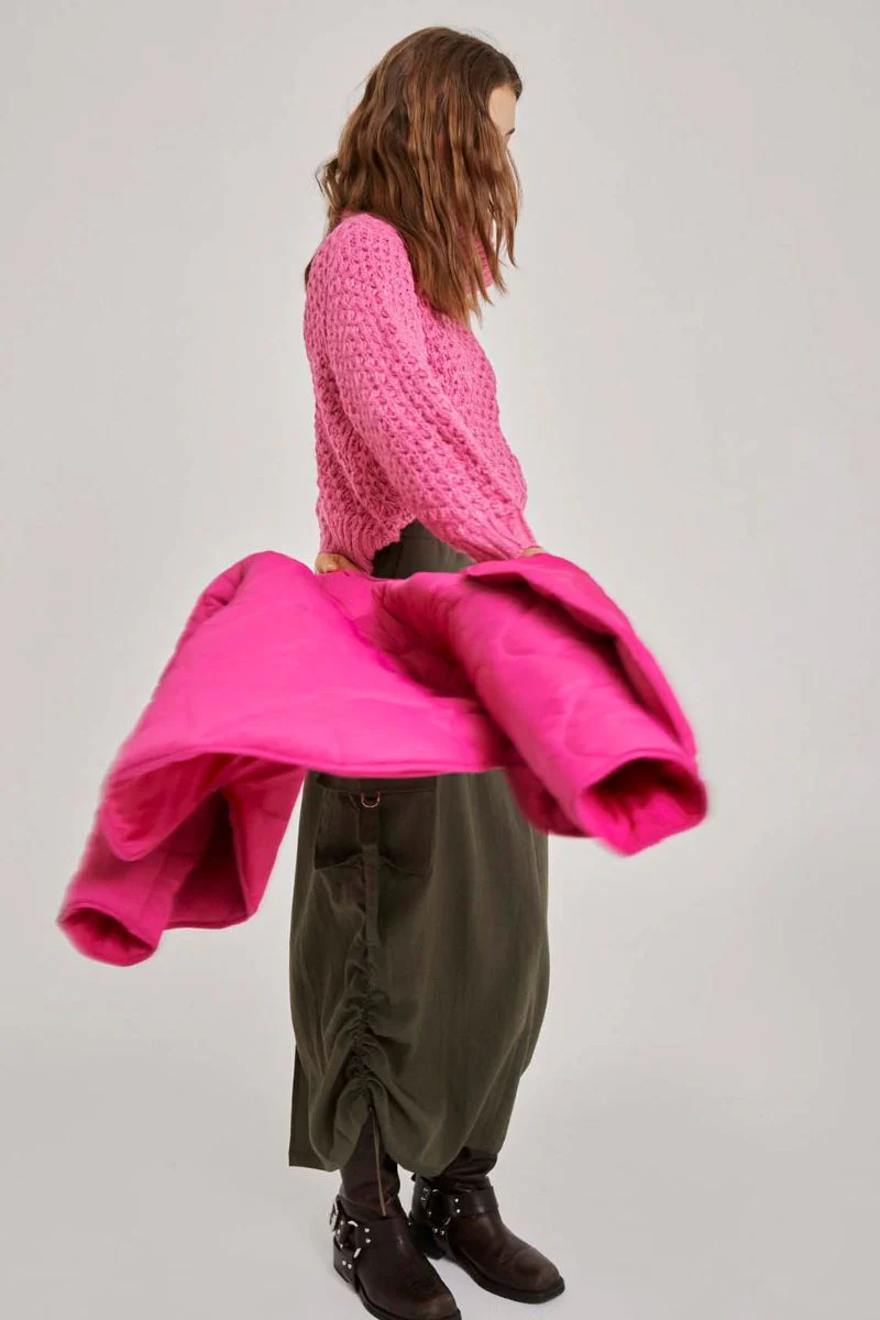 Everyday Skirt | Deep Depths | Nederdel fra Freequent - Image 8